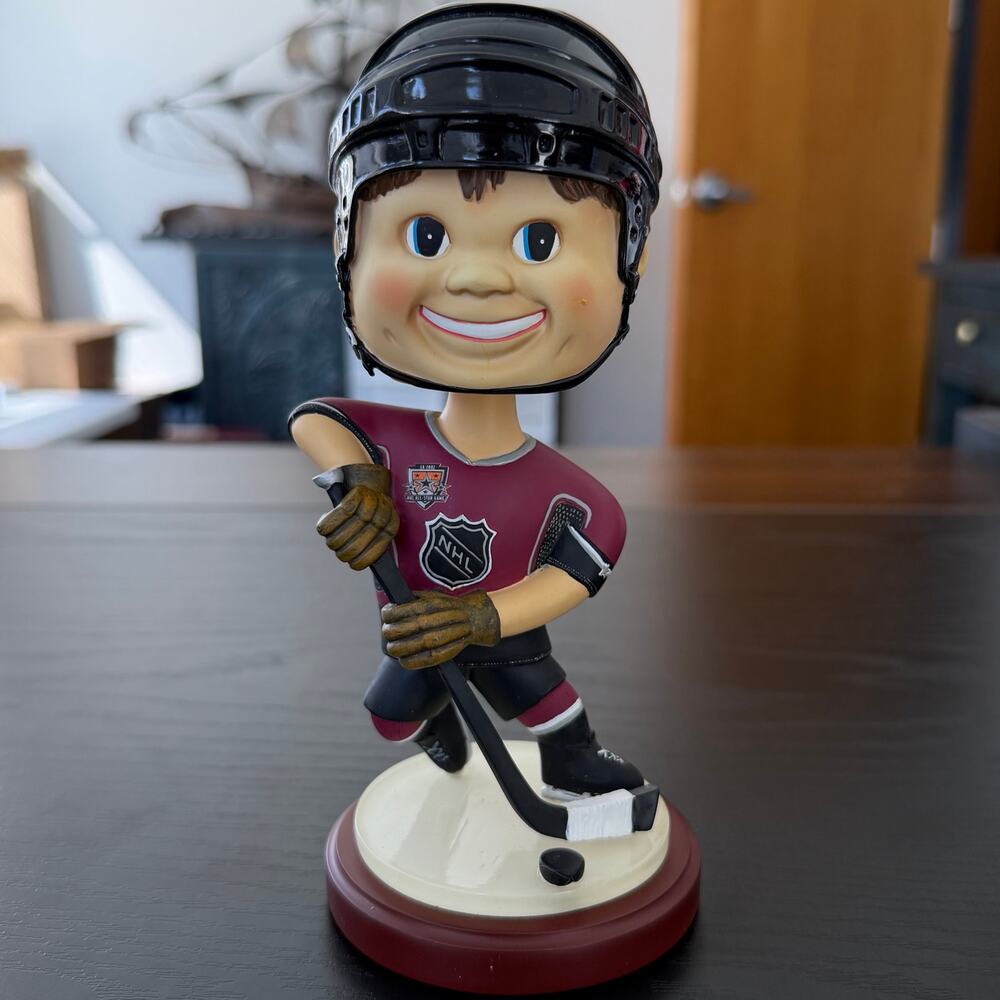 Vintage 2002 World All-Star Action Bobblehead NHL Hockey in Box Limited Edition